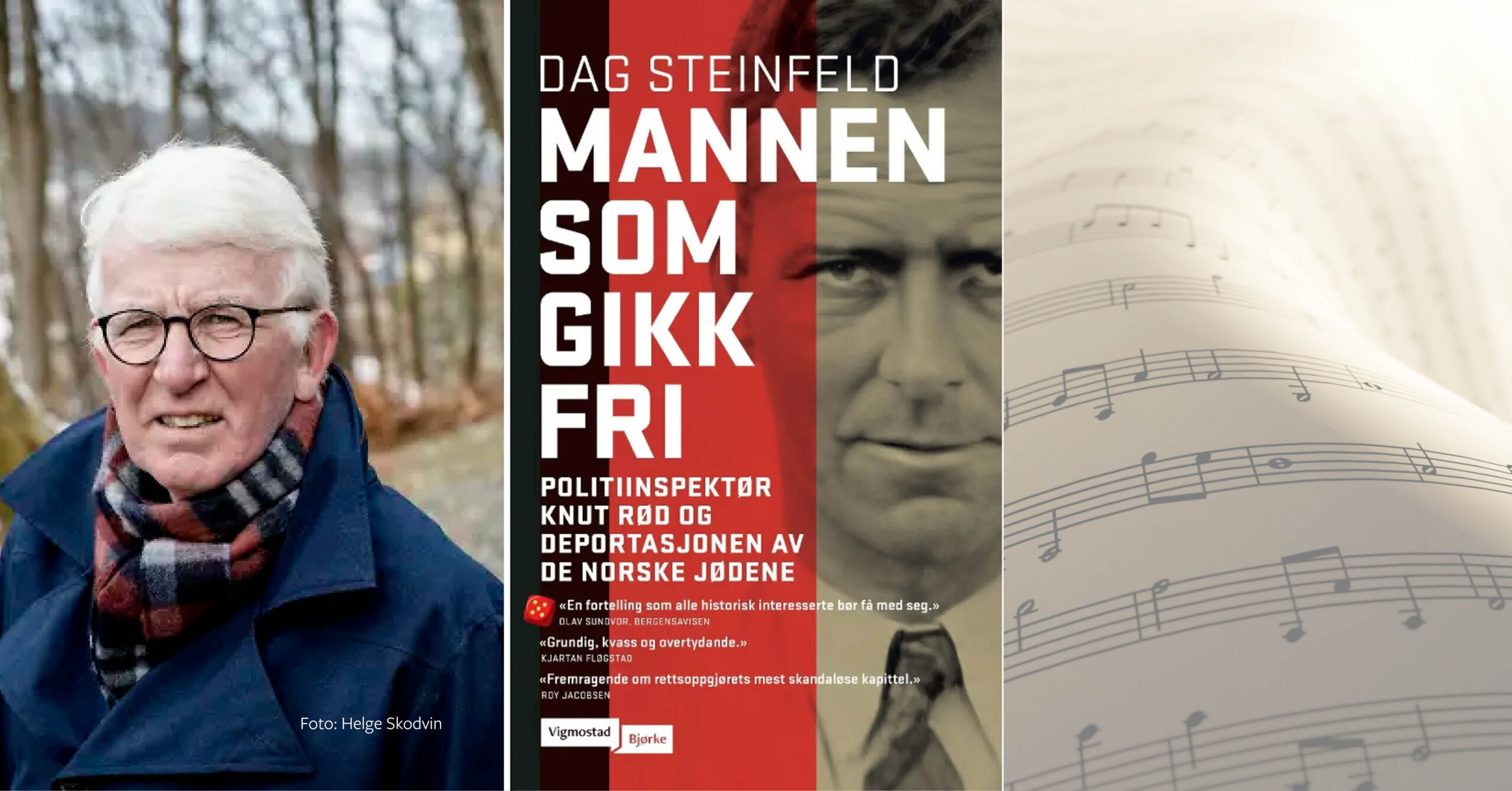 Minnedag for deportasjonen av norske jøder | Bokbad og konsert