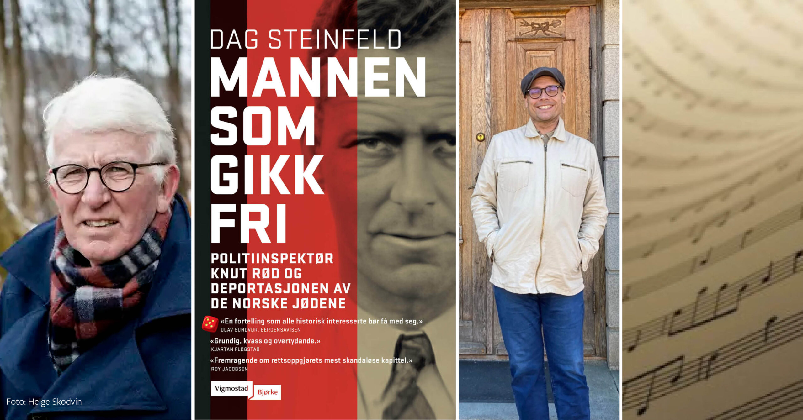 Minnedag for deportasjonen av norske jøder | Bokbad, dialog og konsert